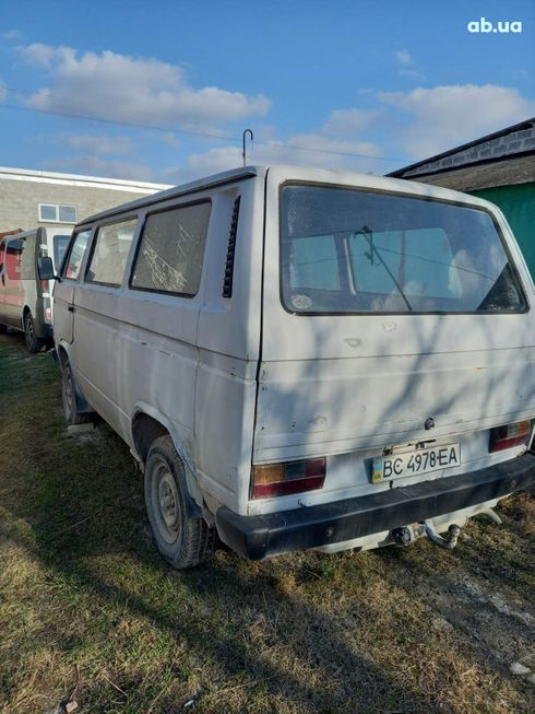 Volkswagen Transporter 1987 серый - фото 5
