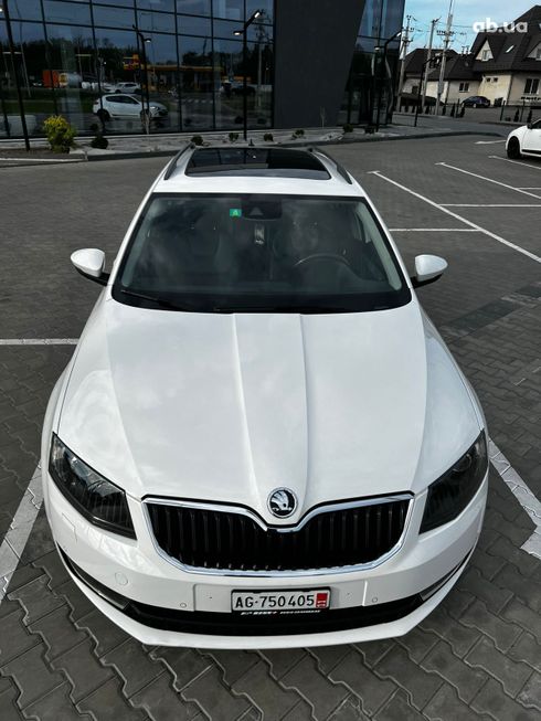 Skoda Octavia 2013 белый - фото 8