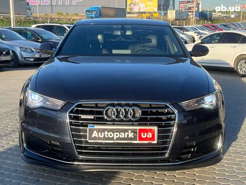 Audi A6 2015 черный - фото 2