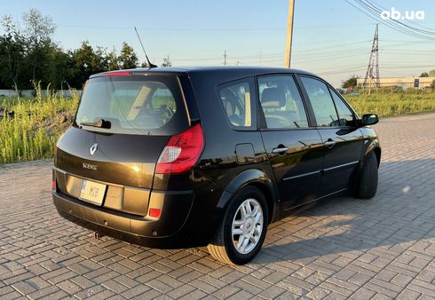 Renault Scenic 2008 черный - фото 4