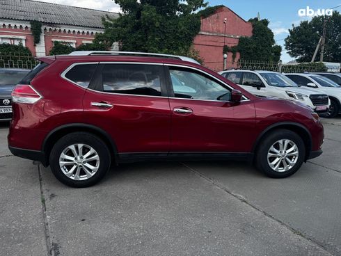 Nissan Rogue 2016 красный - фото 9