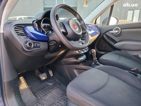 Fiat 500X 2015 синий - фото 26