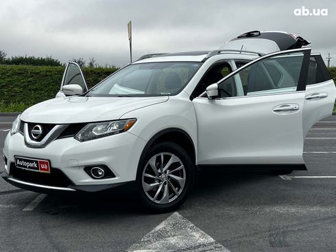 Nissan Rogue 2014 белый - фото 26