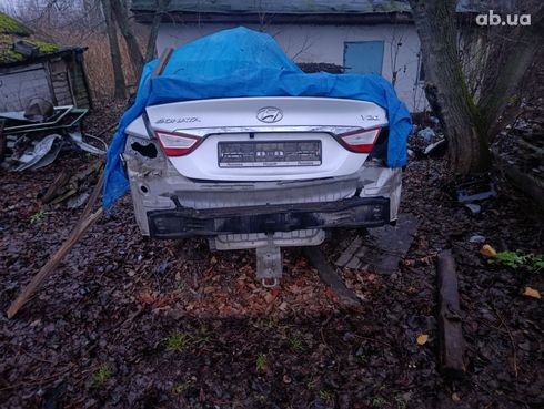 Hyundai Sonata 2010 серебристый - фото 9