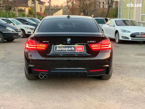 BMW 4 серия 2015 черный - фото 6