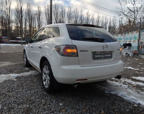 Mazda CX-7 2008 белый - фото 4