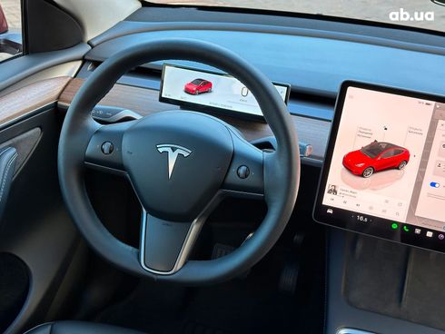 Tesla Model Y 2024 красный - фото 23