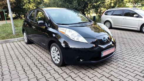 Nissan Leaf 2014 черный - фото 8