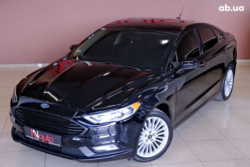 Ford Fusion 2019 черный - фото 2