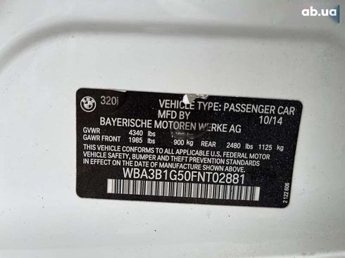 BMW 3 серия 2014 - фото 30