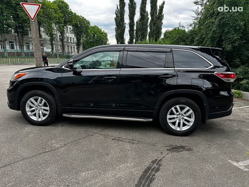 Toyota Highlander 2015 черный - фото 8