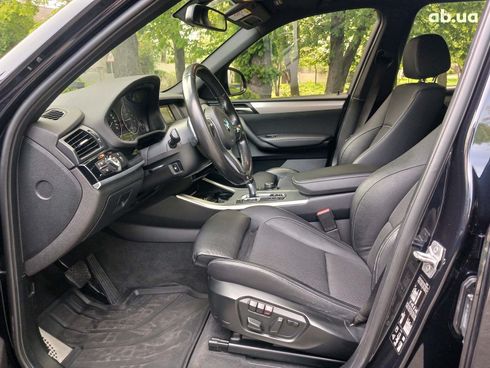 BMW X3 2017 черный - фото 11