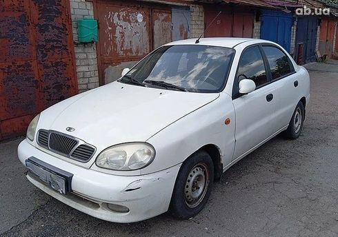Daewoo Sens 2004 белый - фото 2