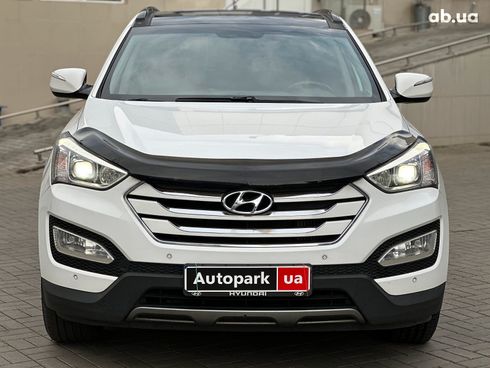 Hyundai Santa Fe 2012 белый - фото 2