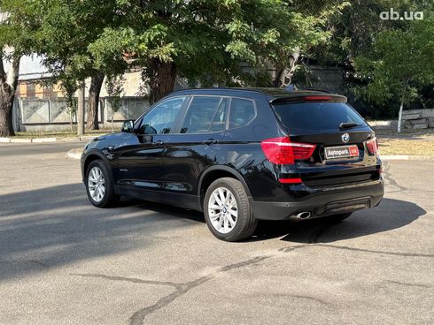 BMW X3 2015 черный - фото 3