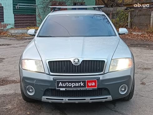 Skoda octavia a5 2008 серый - фото 2