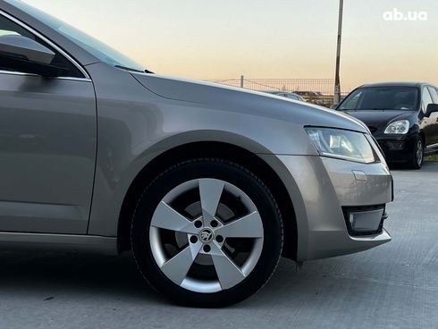 Skoda octavia a7 2014 серый - фото 11