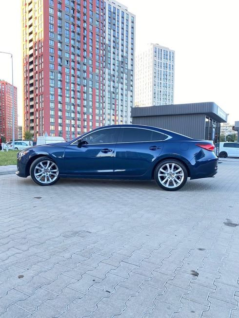 Mazda 6 2016 синий - фото 9