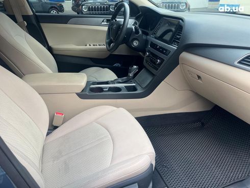 Hyundai Sonata 2015 синий - фото 20