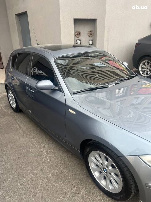 BMW 1 серия 2005 серый - фото 8
