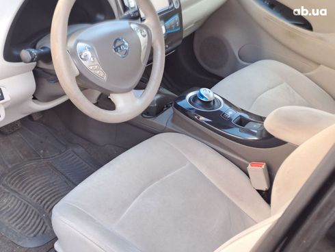 Nissan Leaf 2011 черный - фото 12
