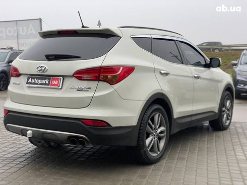 Hyundai Santa Fe 2013 белый - фото 6
