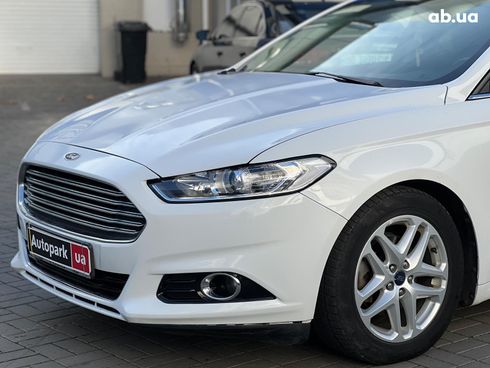 Ford Fusion 2015 белый - фото 8