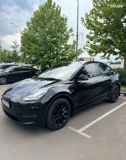 Tesla Model Y 2022 черный - фото 2