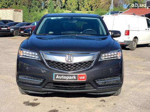 Acura MDX 2016 серый - фото 2