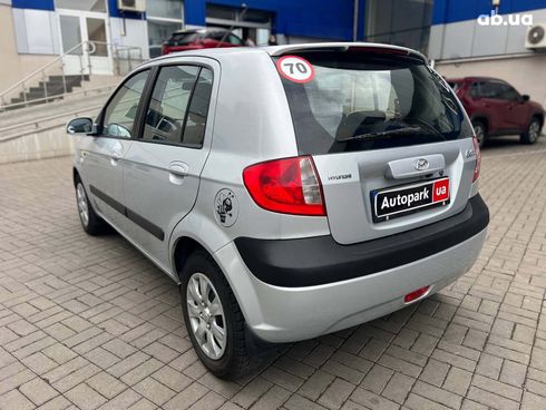 Hyundai Getz 2006 серый - фото 6