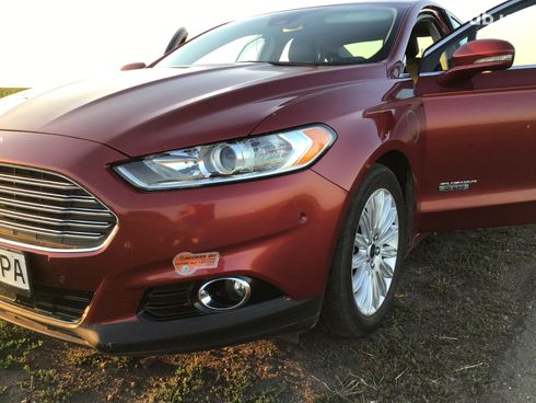 Ford Fusion 2016 красный - фото 1