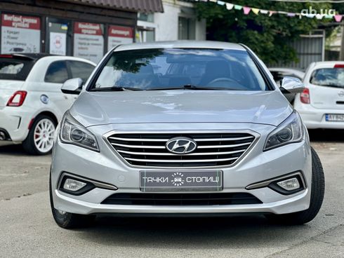Hyundai Sonata 2015 серый - фото 8