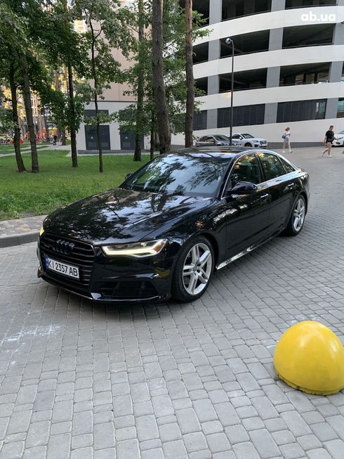 Audi A6 2015 черный - фото 3