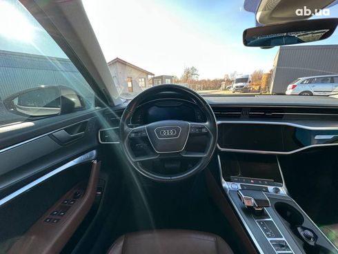 Audi A6 2019 серый - фото 33