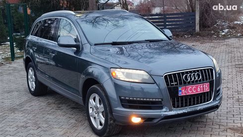 Audi Q7 2011 серый - фото 9