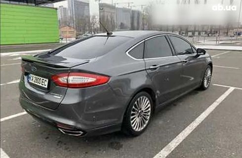 Ford Fusion 2016 серый - фото 6