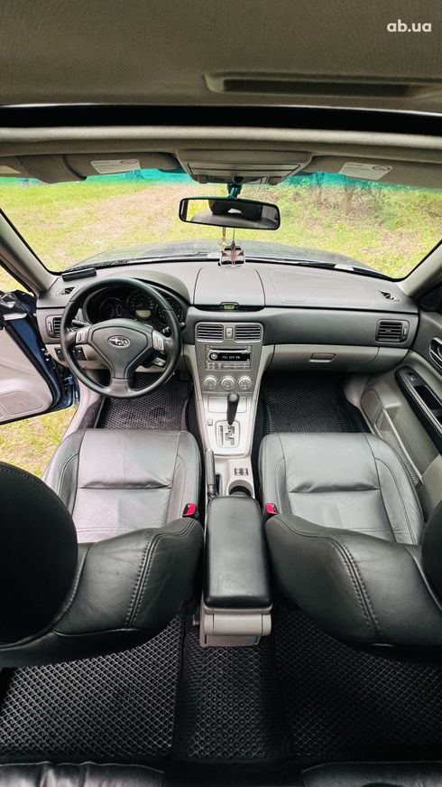 Subaru Forester 2007 синий - фото 8