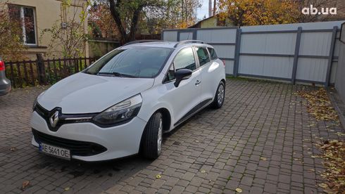 Renault Clio 2015 белый - фото 7