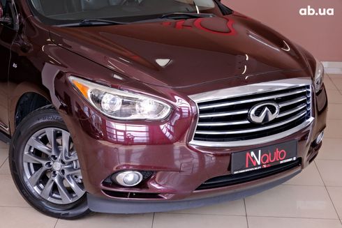 Infiniti QX60 2016 вишневый - фото 3