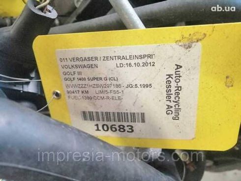 двигатель в сборе для Volkswagen Golf - купить на Автобазаре - фото 2