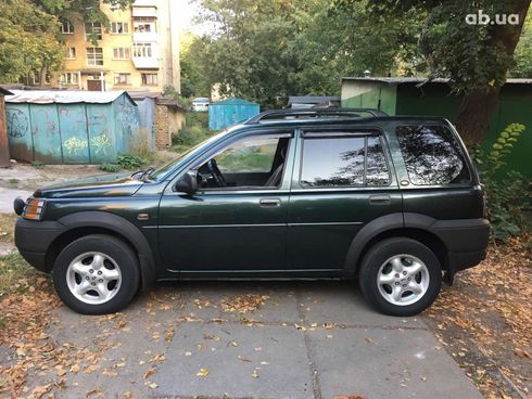 Land Rover Freelander 1999 зеленый - фото 4