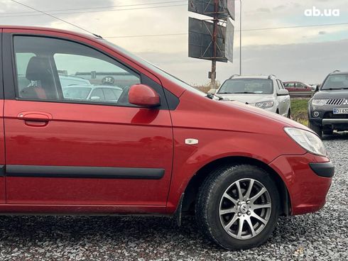 Hyundai Getz 2007 красный - фото 24
