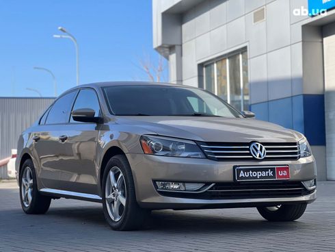 Volkswagen passat b7 2014 бежевый - фото 3