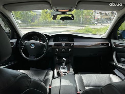 BMW 5 серия 2007 черный - фото 16