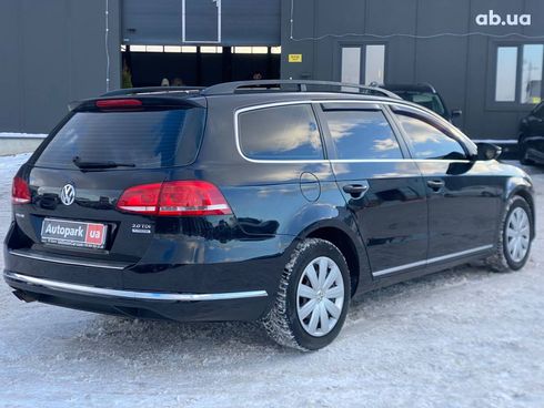 Volkswagen passat b7 2011 черный - фото 4