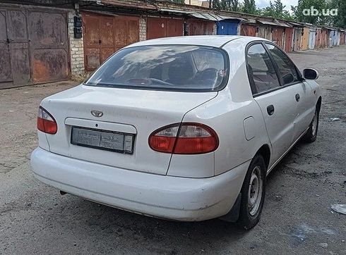 Daewoo Sens 2004 белый - фото 3