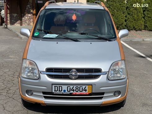 Opel Agila 2002 оранжевый - фото 3