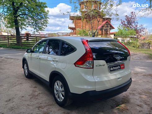 Honda CR-V 2012 белый - фото 5