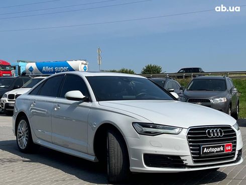 Audi A6 2018 белый - фото 10