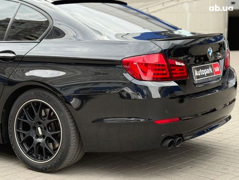 BMW 5 серия 2011 черный - фото 9